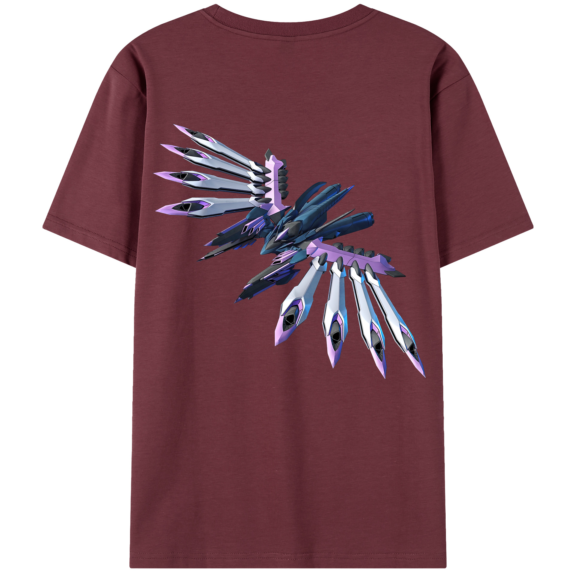 （画像用） 機動戦士ガンダム Mobile Suit Gundam 綿100％半袖Tシャツ（背面プリント）